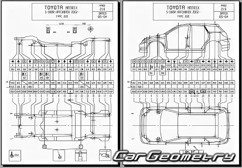 тойота матрикс габариты багажника. размеры тойота матрикс. Toyota corolla 120 геометрия кузова. габариты лексус рх 300. тойота королла е120 геометрия кузов.