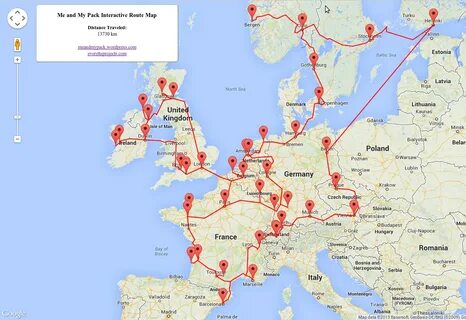 Traveling routes