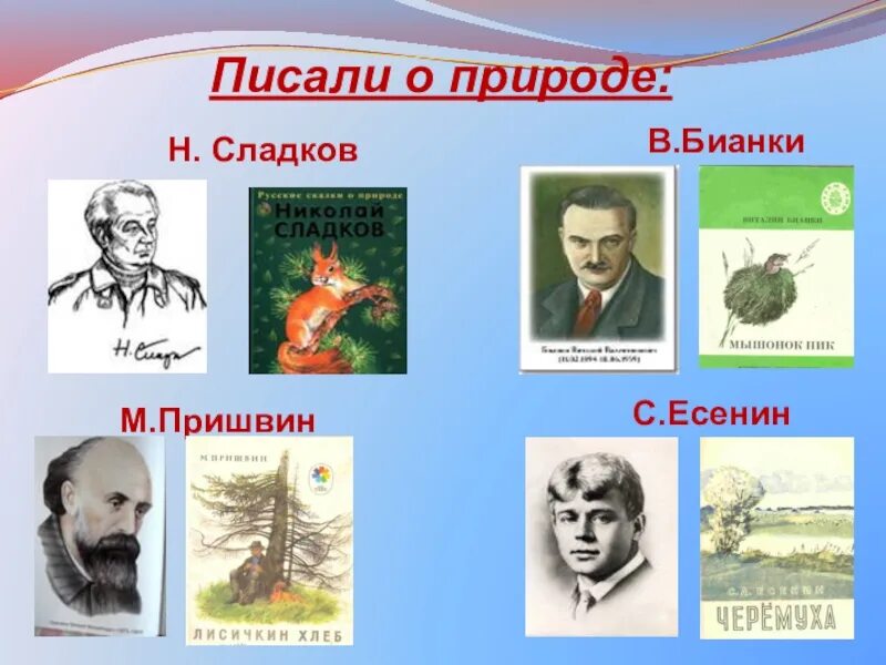 Писатели о природе рассказы. Писатели о природе. Писатели которые писали о природе. Какие Писатели писали о природе. Детские Писатели о природе.