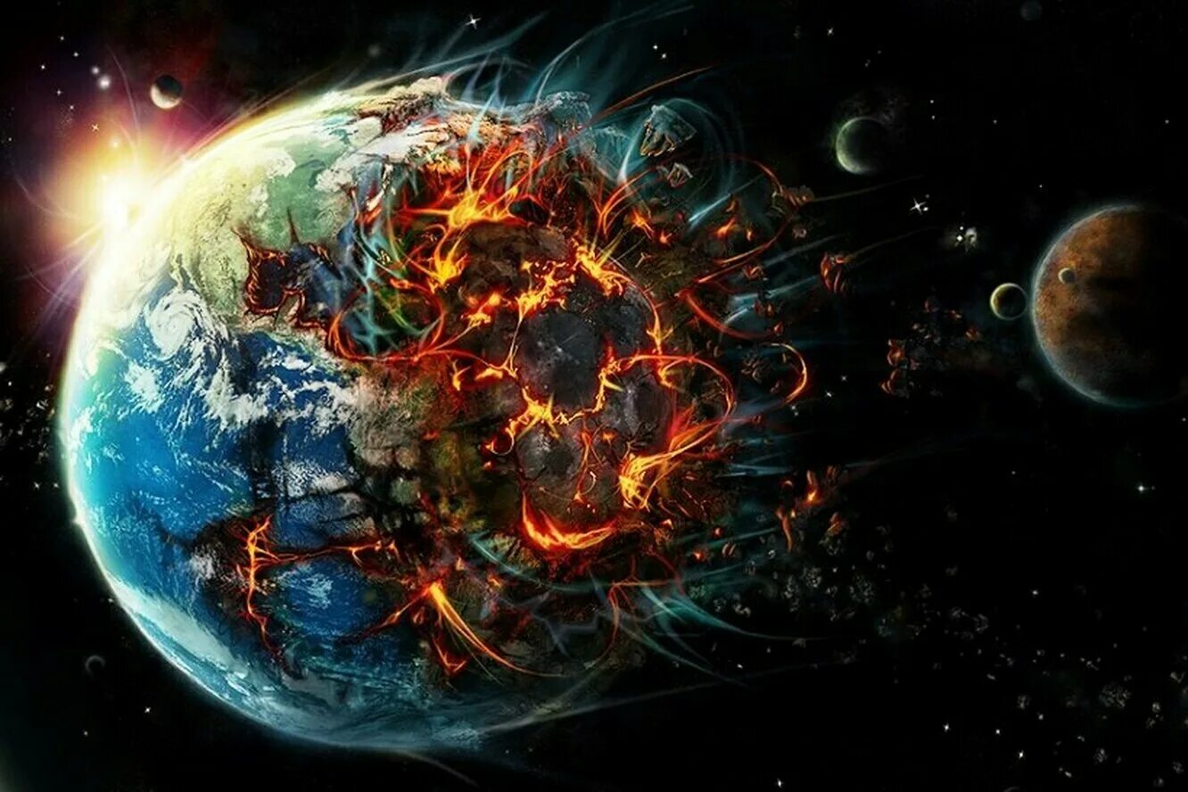 Вселенная долго скучала и уничтожала планету. Планета Нибиру. Планета Икс Нибиру. Конец света. Космос планеты.