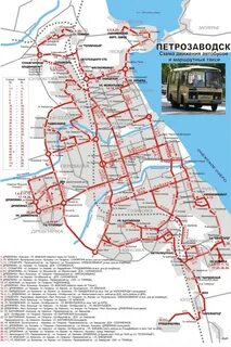 Маршруты троллейбусов петрозаводск на карте