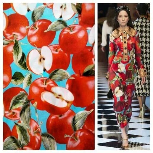 Dolce gabbana яблоки