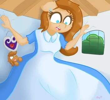 Giantess fart