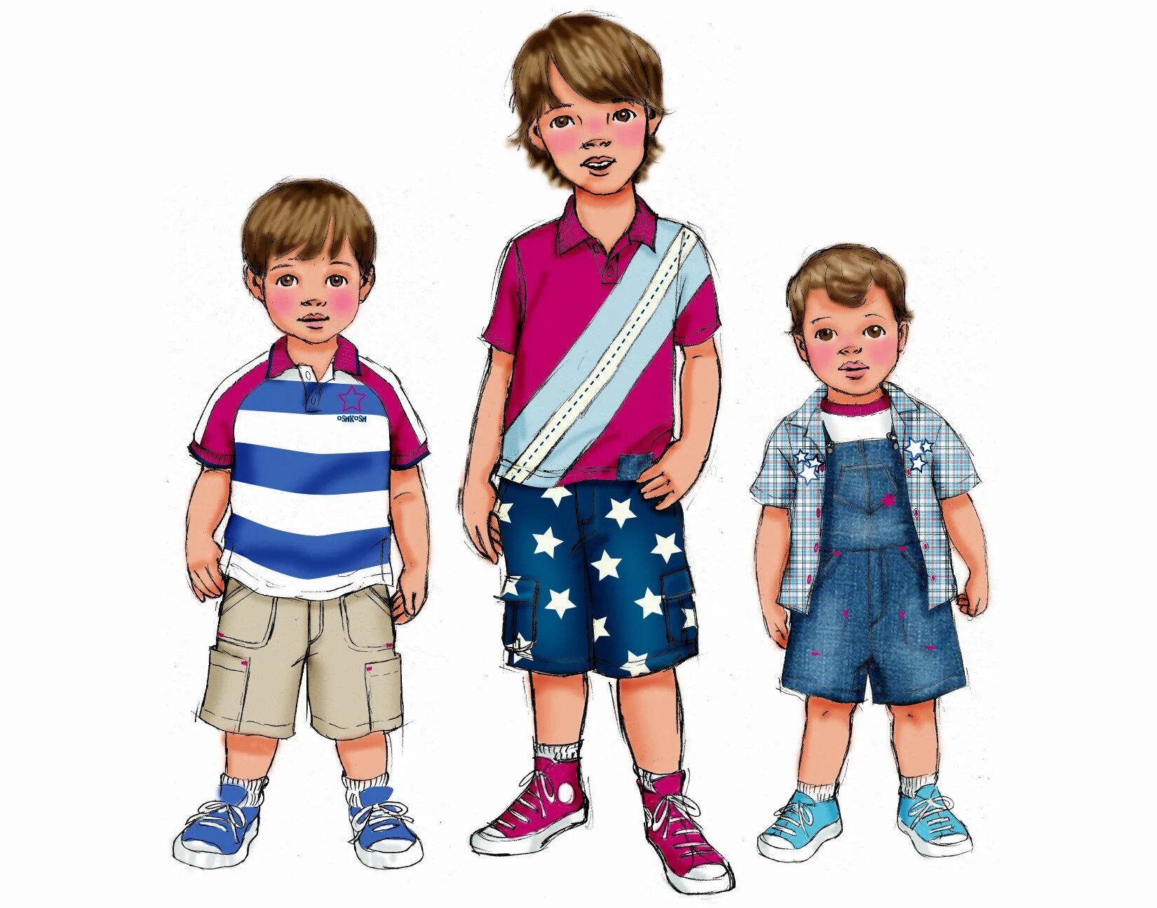 Картинки детей двухсторонние. Летняя одежда для дошкольников. Иллюстрации одежды на мальчика. Повседневная одежда картинки для детей. Одежда рисунок для детей.