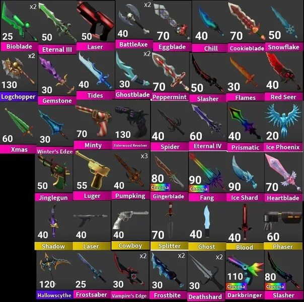 Chroma Slasher mm2. Frostsaber mm2. Chroma Slasher mm2 value. Chroma saw мм2.