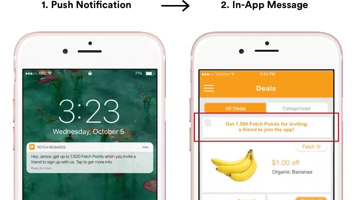 App go перевод. In app уведомления. push в приложении. nudge приложение. push up уведомления в приложении.