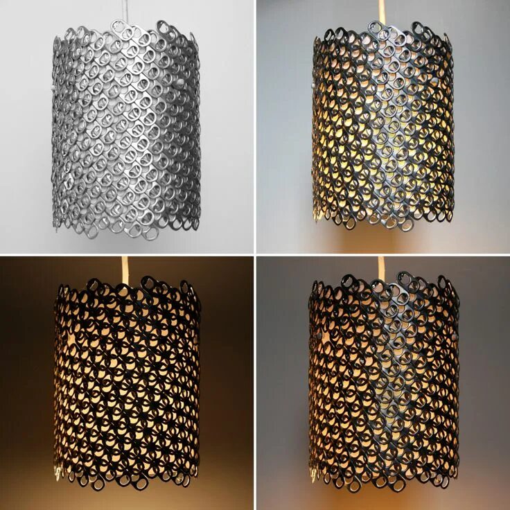 Материалы для светильников своими руками En la pantalla grande de moldura de cúpula único black por AnatBon Lampshade mak