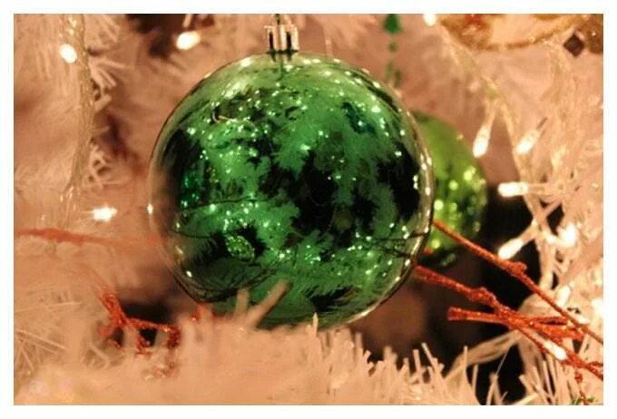 Шар на ель Monte Christmas Изумруд N6380688 8 см 1 шт. - купить в Москве, цены в