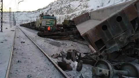 Крушение поезда на северном урале