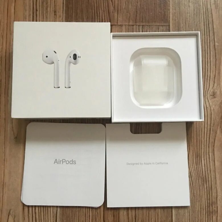 Коробка от airpods