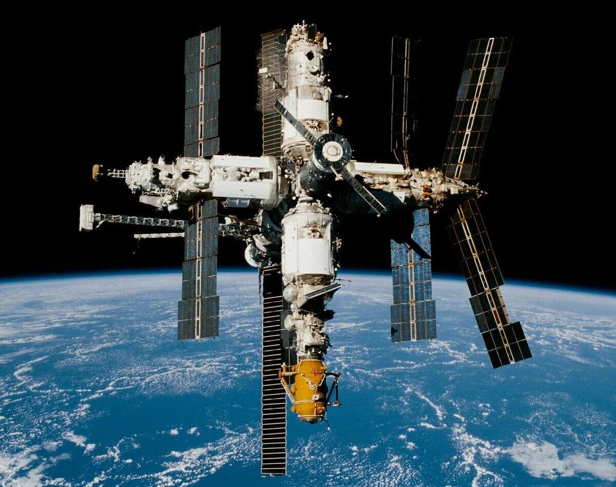 Международная космическая станция находящаяся на околоземной орбите. Станция мир 1986. Орбитальная Космическая станция мир 1986. 1986 Запущена Советская орбитальная станция «мир». Многомодульная орбитальная станция мир 20 февраля 1986 года.