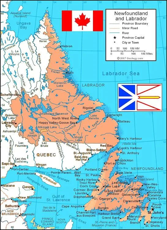 Где остров ньюфаундленд. Канадский остров ньюфаундленд на карте. Ньюфаундленд Канада на карте. Канада остров ньюфаундленд на карте. Лабрадор Канада на карте.