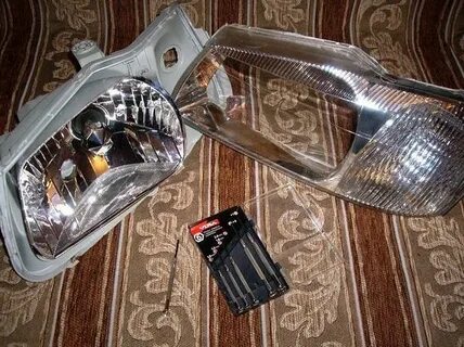 Стекла на фары акцент тагаз