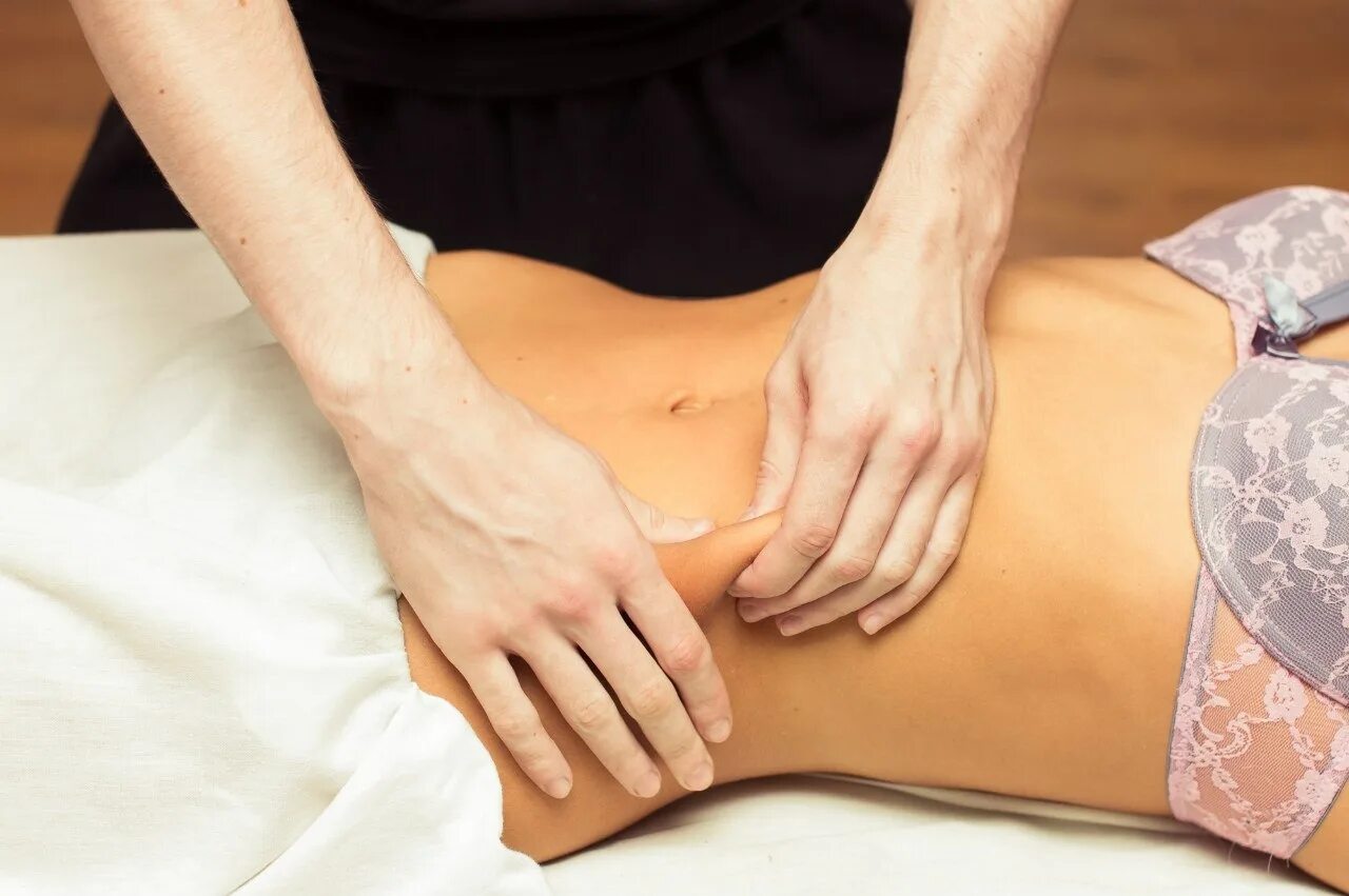 атицеллюлитный массаж. массаж живота. классический массаж живота. массаж внутренних органов живота. лимфодренаж живота.