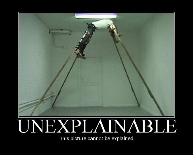 I cant explain. Unexplainable. unexplainable one. unexplainable stuff.