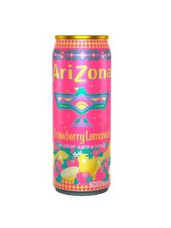 Напиток Аризона Клубничный Лимонад с мёдом 500мл (Голландия) ARIZONA. 