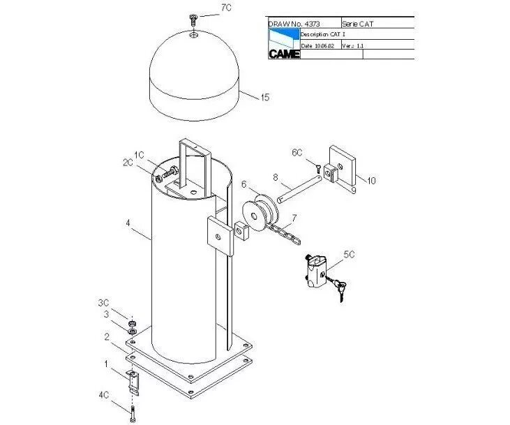 Came cat i. Came cat 24 цепной барьер. Блок управления цепного барьера came. Цепной барьер автоматический came. Came cat 24 цепной барьер.