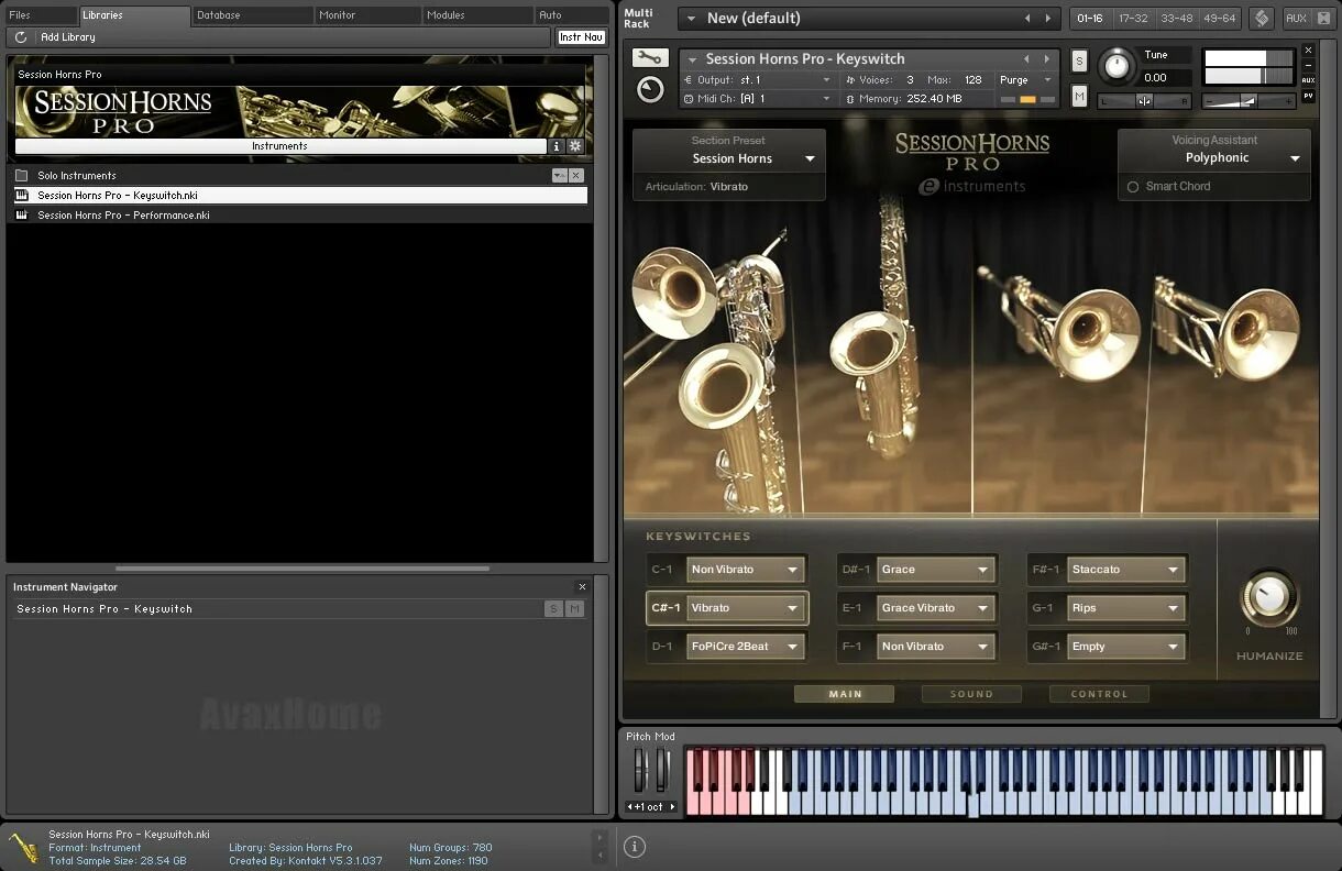 Session mods. Session horns pro. native instruments - arkhis. horn plugin.