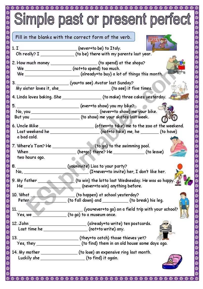 Past simple past perfect worksheets pdf. Паст Симпл и презент Перфект. Present perfect past simple упражнения. Past simple present perfect упражнения Worksheet. Present perfect vs past simple упражнения.