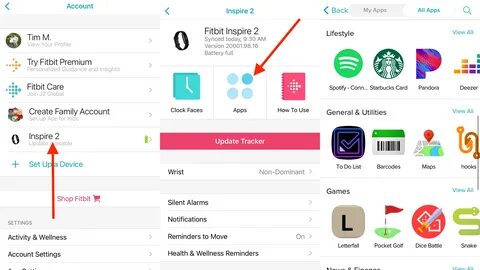 How To Download Apps For Your Fitbit.