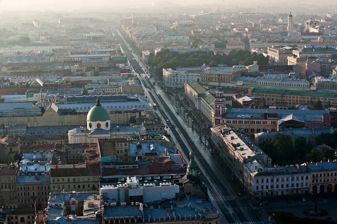 Что видна в санкт петербурге