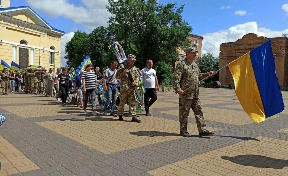 Российские солдаты на Украине. Кладбище ВСУ В Чернигове.