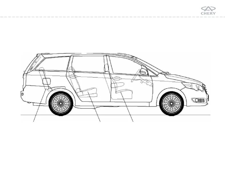 Мануал чери тигго. Габариты Chery b14. Chery b14 Размеры. Chery b14 развертка. Габариты чери кросс Истар.