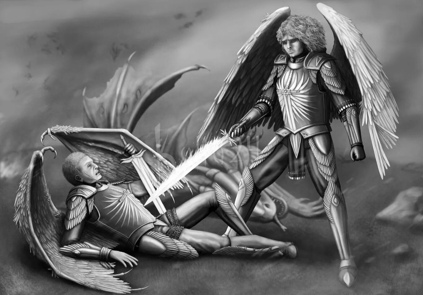 Сатана ангел. Демон сперматоксикозник в рабстве у ангела. Серафим самаэль. Демон самаэль инкуб. Самаэль демон.