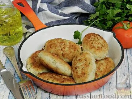 Куриные котлеты с картошкой рецепт