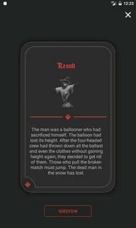Dark stories
