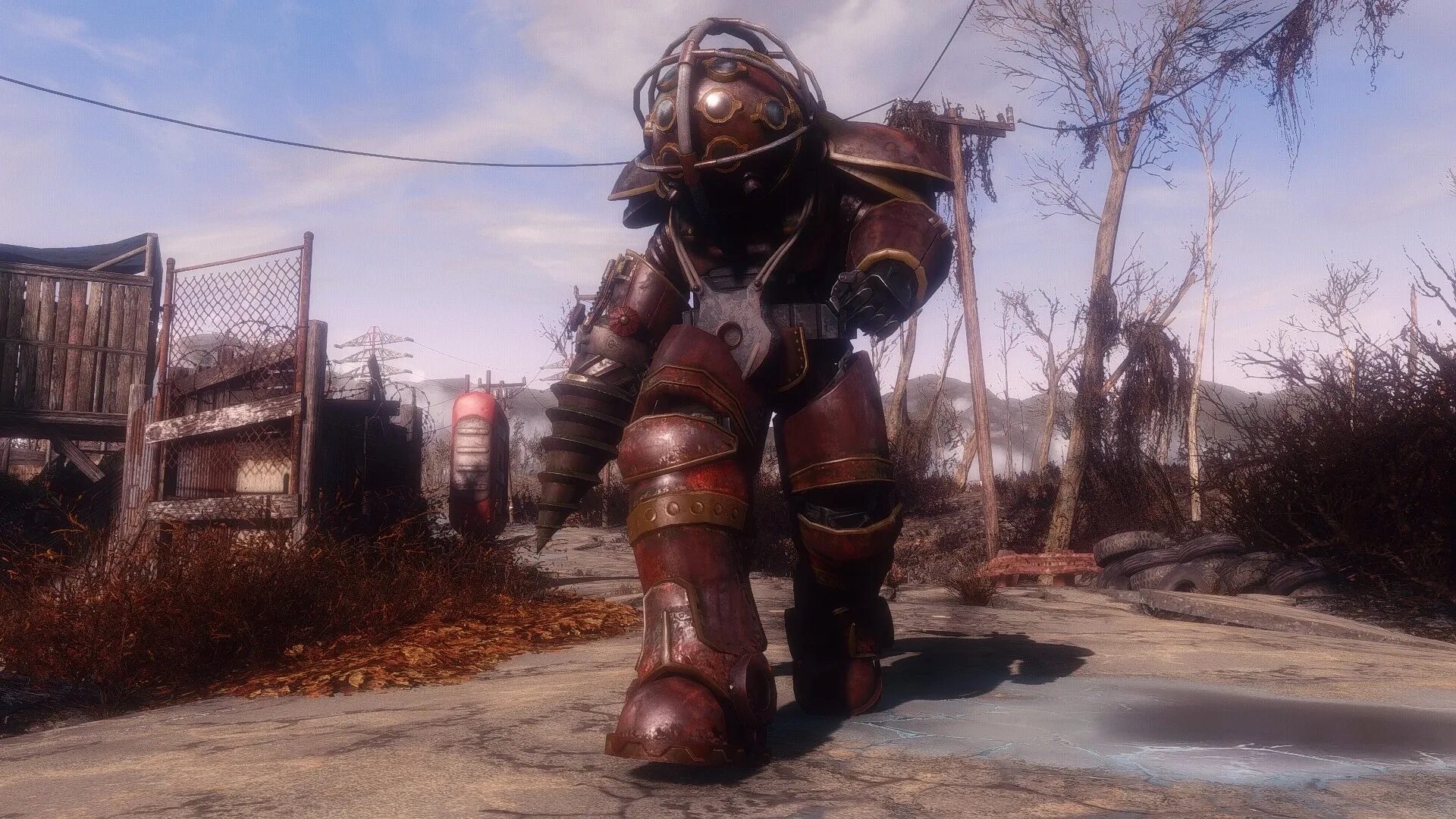 Fallout 4 powered. Фоллаут 4 силовая броня ,биошок. fallout 4 power armor mod. fallout 4 броня обливион. fallout 4 биошок mod.