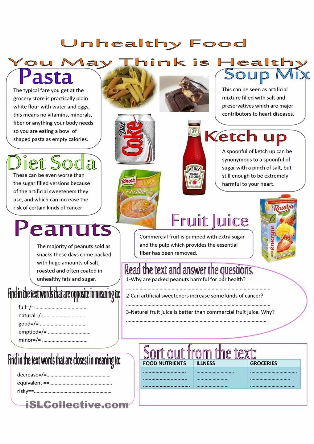 Healthy unhealthy food Worksheets. Healthy and unhealthy food английский задания. Healthy food and unhealthy food Worksheets. Food and Health Worksheets.