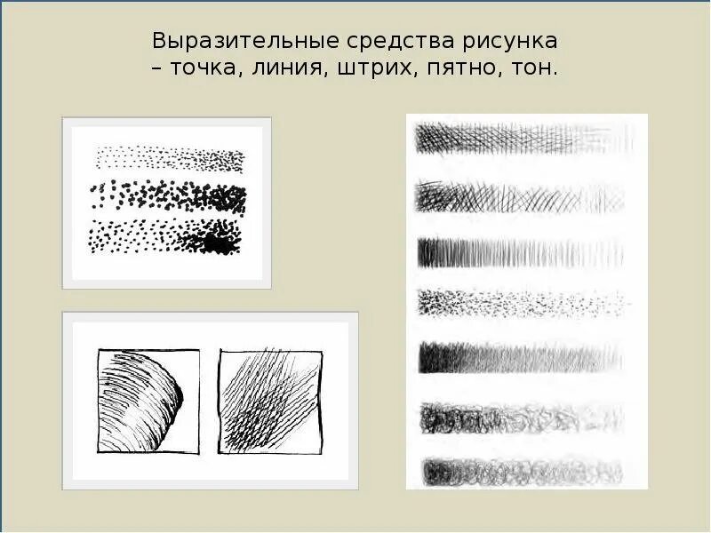 Штриховка бывает