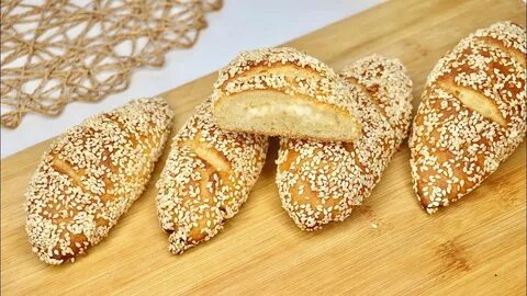 Булочка с кунжутом вкусно и точка
