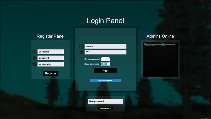 Логин панель. Логин панель для ссд. Логин в МТА. Логин панель для МТА. Скрипт авторизации