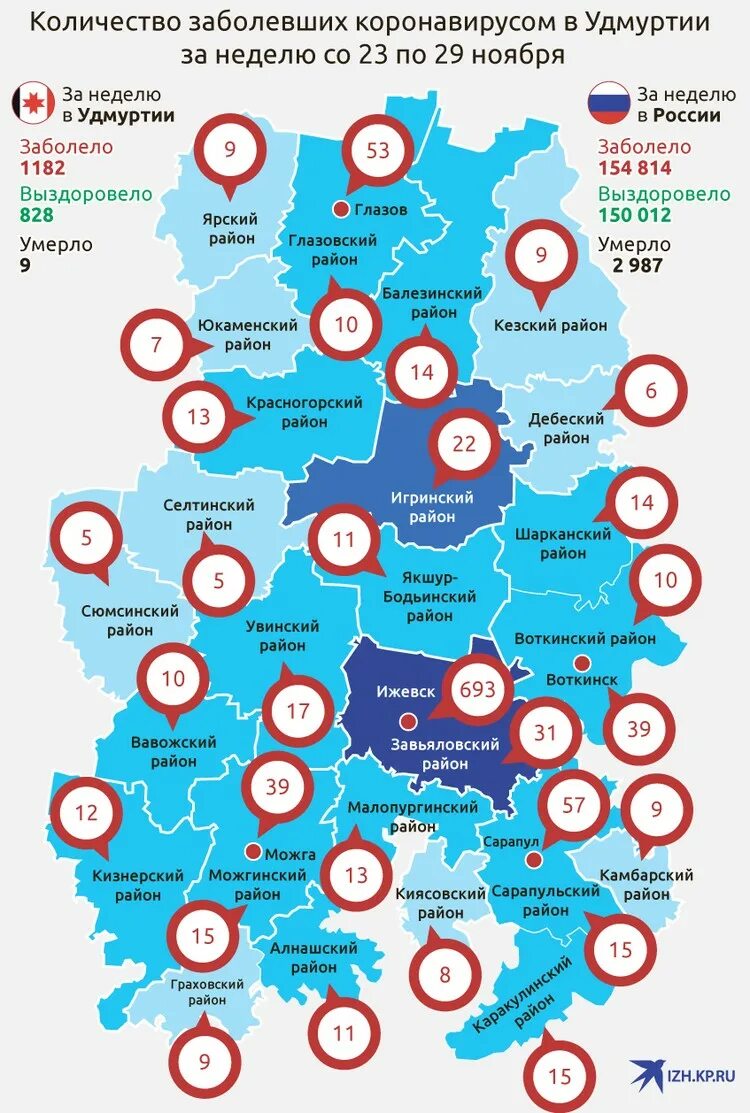 Регионы заболевших. Количество заболевших коронавирусом. Численность заболевших. Карта заболеваемости коронавирусом. Статистика по коронавирусу в Удмуртии.