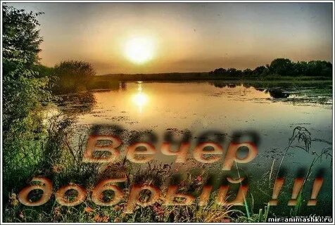 Добрый вечер картинки новые природа