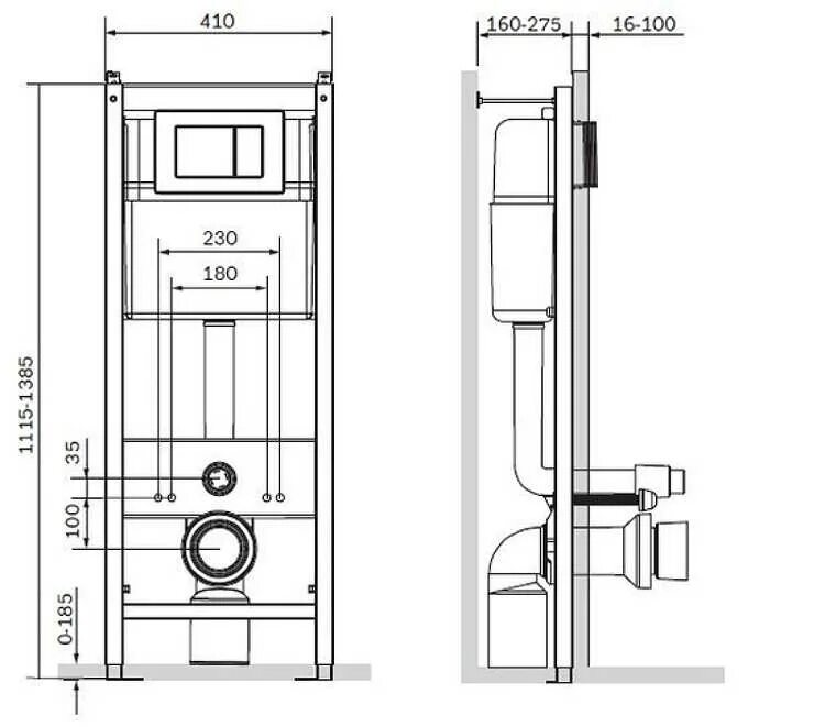 Рамная инсталляция am.PM i012702. Унитаз am PM Spirit v2.0. Am PM Spirit v2.0 подвесной унитаз. Инсталляция am.PM i01270351n.