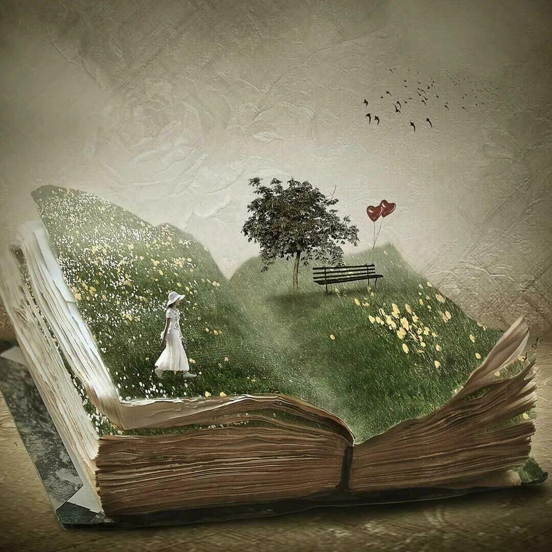 Книга жизни мир. Фотохудожник Christine Ellger. Картины книжный сюрреализм Кристин Эллджер. Раскрытая книга. Поэтическое Вдохновение.