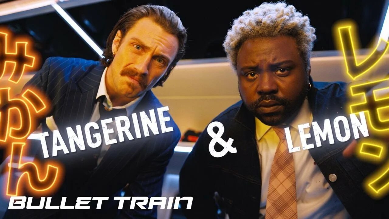 Tangerine love on a real train. Bullet train lemon and tangerine. bullet train мандарин. танжерин быстрее пули. быстрее пули лимон.