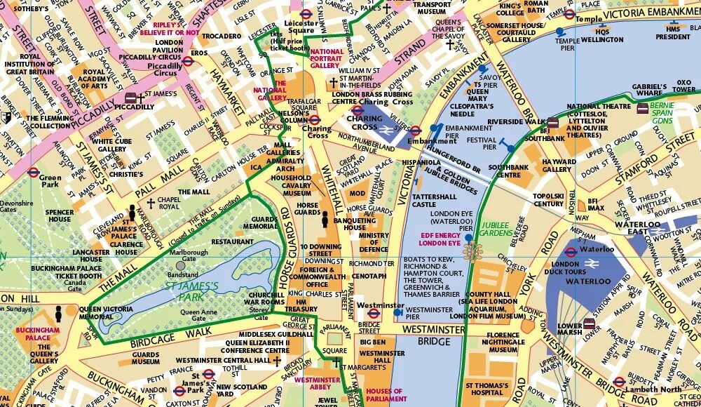 Centre of london is