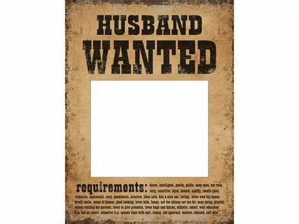 Wives wanted