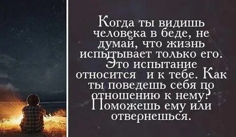 Испытать жизнь предложение