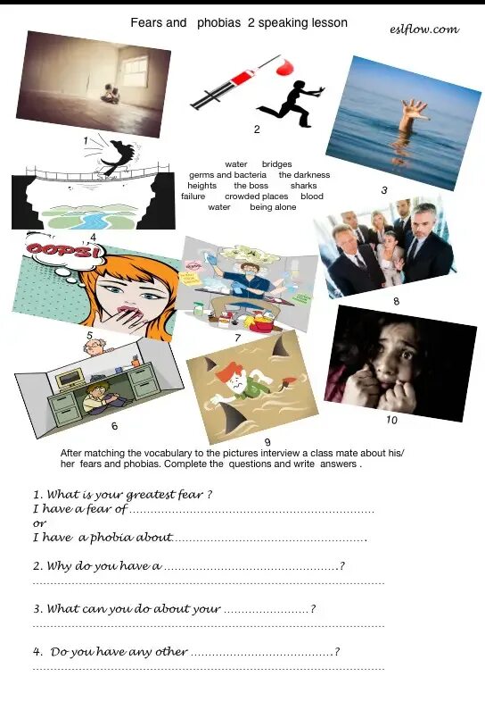 Fears and Phobias Worksheets. Fears and Phobias speaking. Тема РО английскому Phobya. Fear and fobias. Уроки speaking