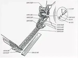 Косилка сегментная КСФ 2.1 схема. Механизм регулировки режущего аппарата косилки КС 2.1. Схема сегментной косилки КС-2.1. Подшипники на косилку сегментную КС-2.1. Кибер шок кс2