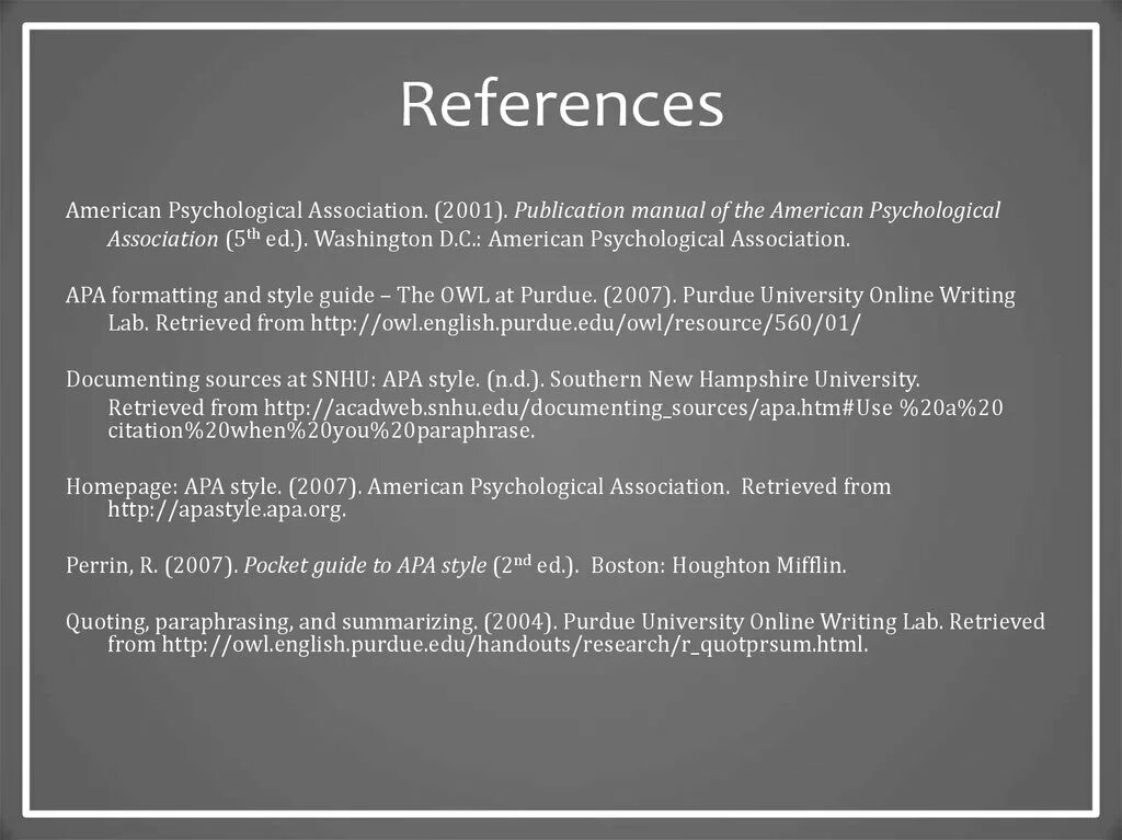 Apa style references. Apa Style. Apa references. Apa reference list.