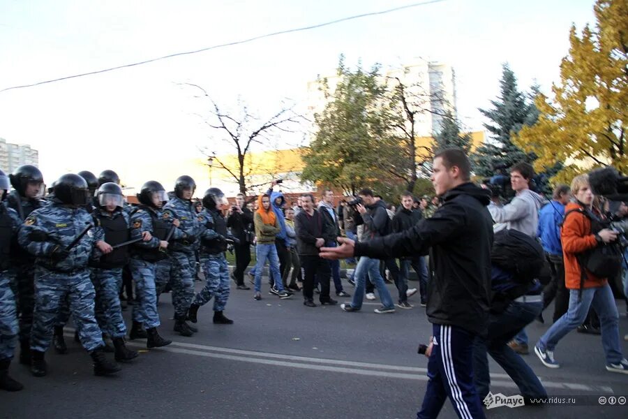 Темы митингов