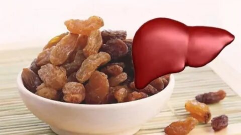 Помощь печени изюмом