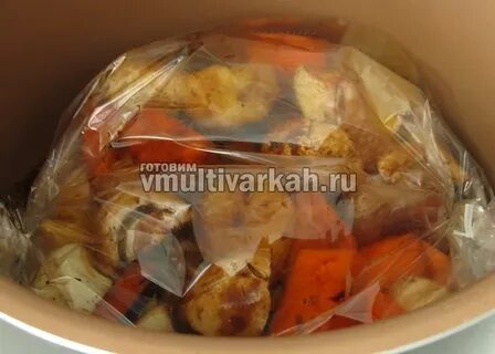 В рукаве в мультиварке