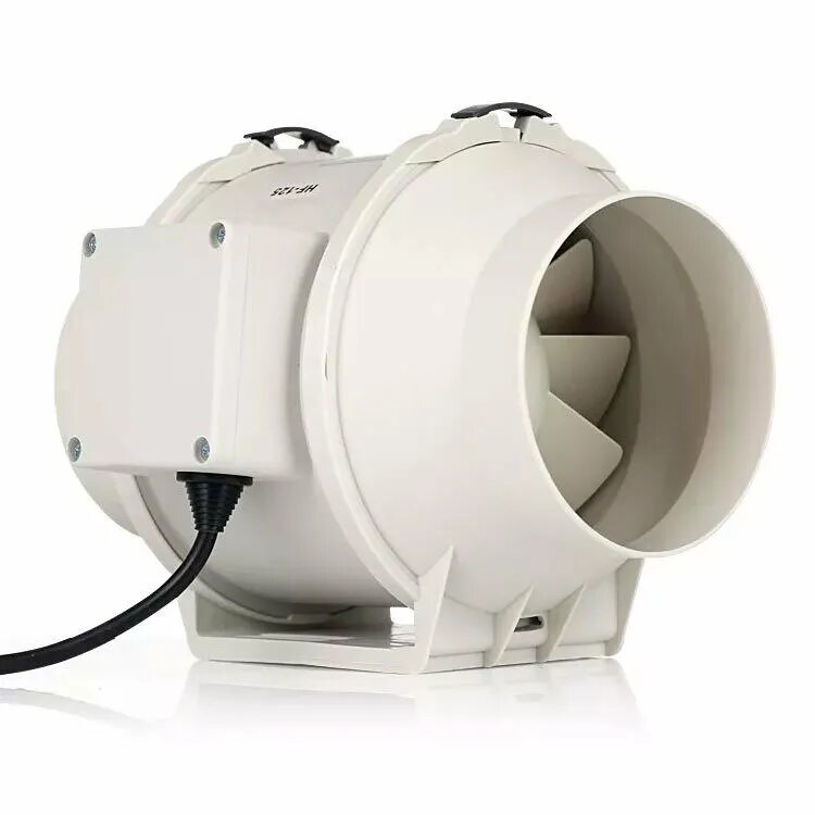 Бесшумный канальный вентилятор Dastech HDD-125p купить в Новосибирске.